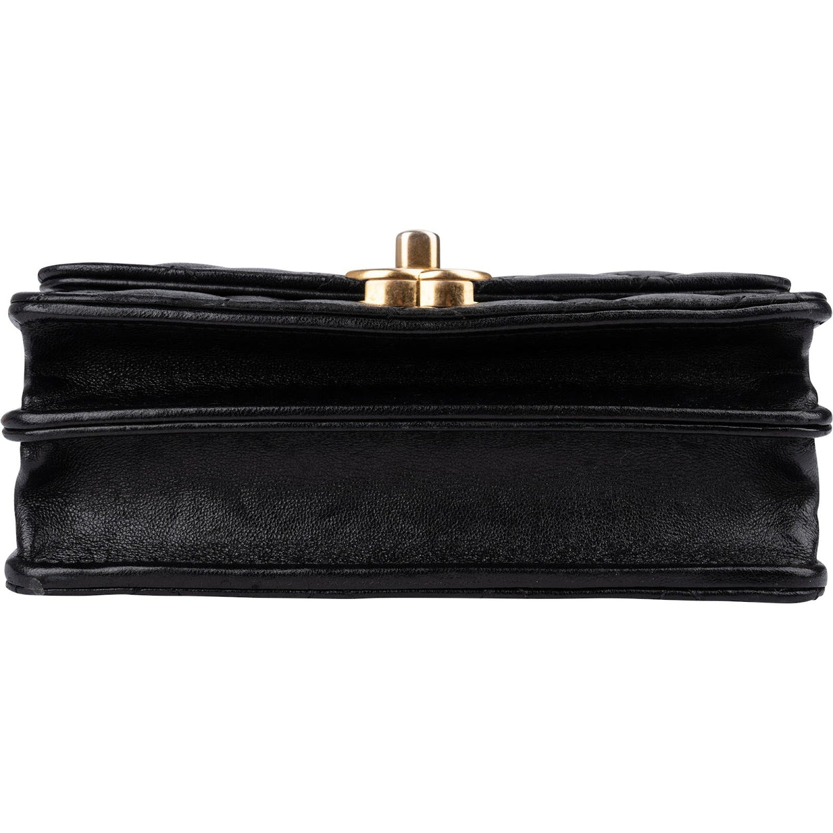 Chanel Quilted Lambskin Rectangular Wallet On Chain Crossbody Bag