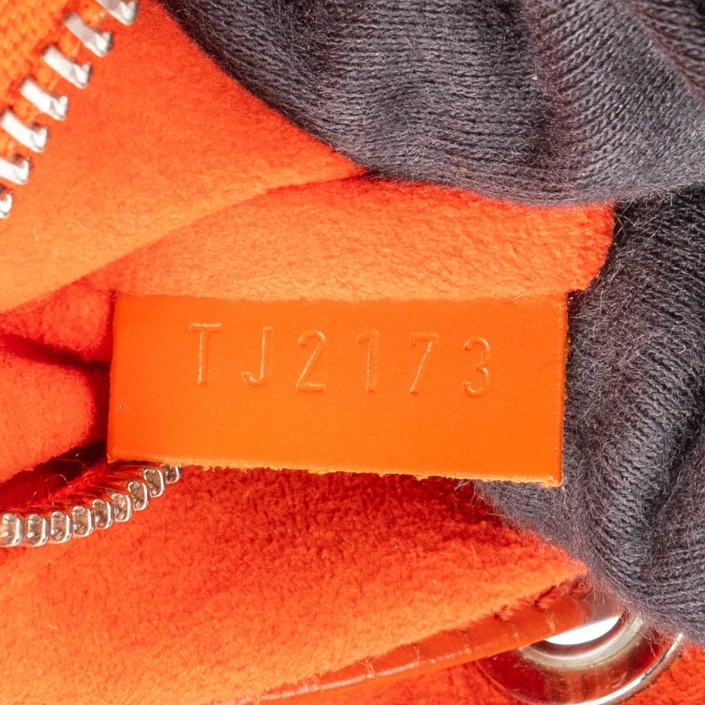Louis Vuitton Orange Epi Leather NM Sac Noe Petit Shoulder Bag