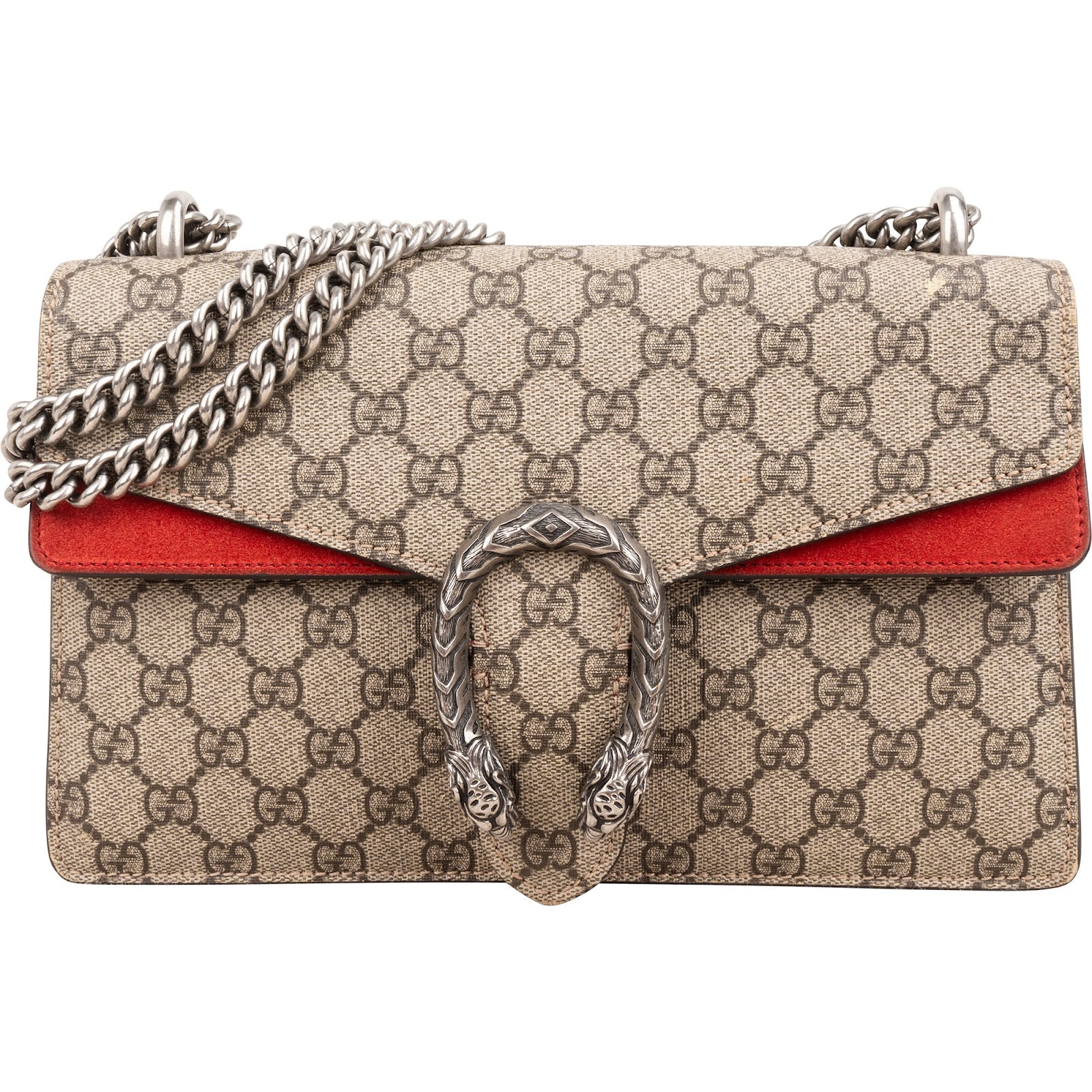 Gucci Monogram GG Supreme Canvas Dionysus Shoulder Bag