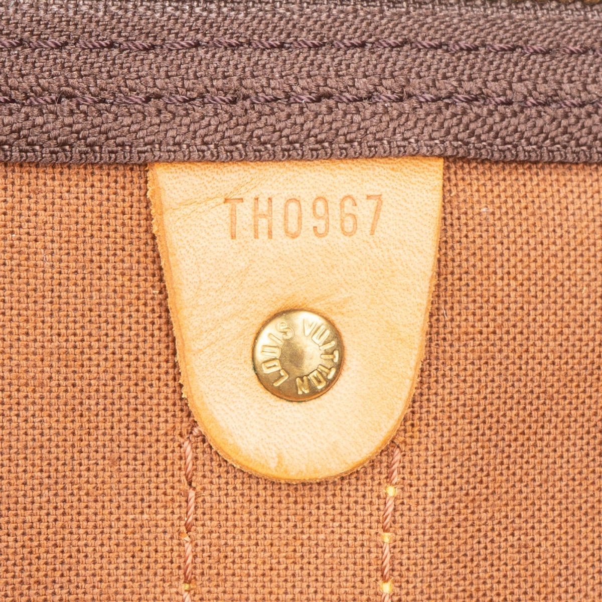 Louis Vuitton Monogram Canvas Keepall 60 Bandoulière Travel Bag
