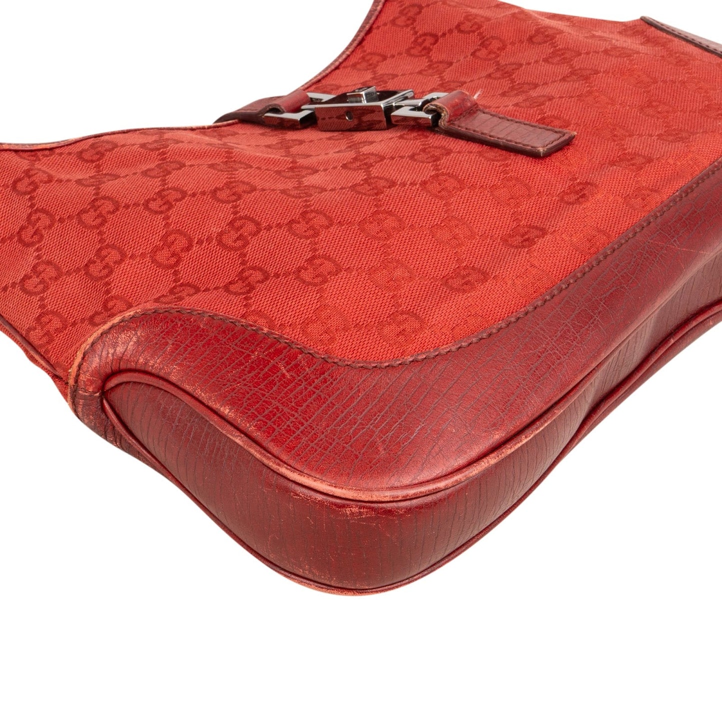 Gucci Monogram GG Canvas Jackie Shoulder Bag