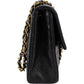 Chanel Quilted Lambskin 24K Gold Single Flap Crossbody Bag