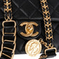 Chanel Caviar Leather Mini Rectangular Flap Coin Crossbody Bag