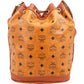 MCM Monogram Visetos Bucket Crossbody Bag
