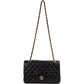 Chanel Quilted Lambskin 24K Gold Medium Double Flap Shoulder Bag