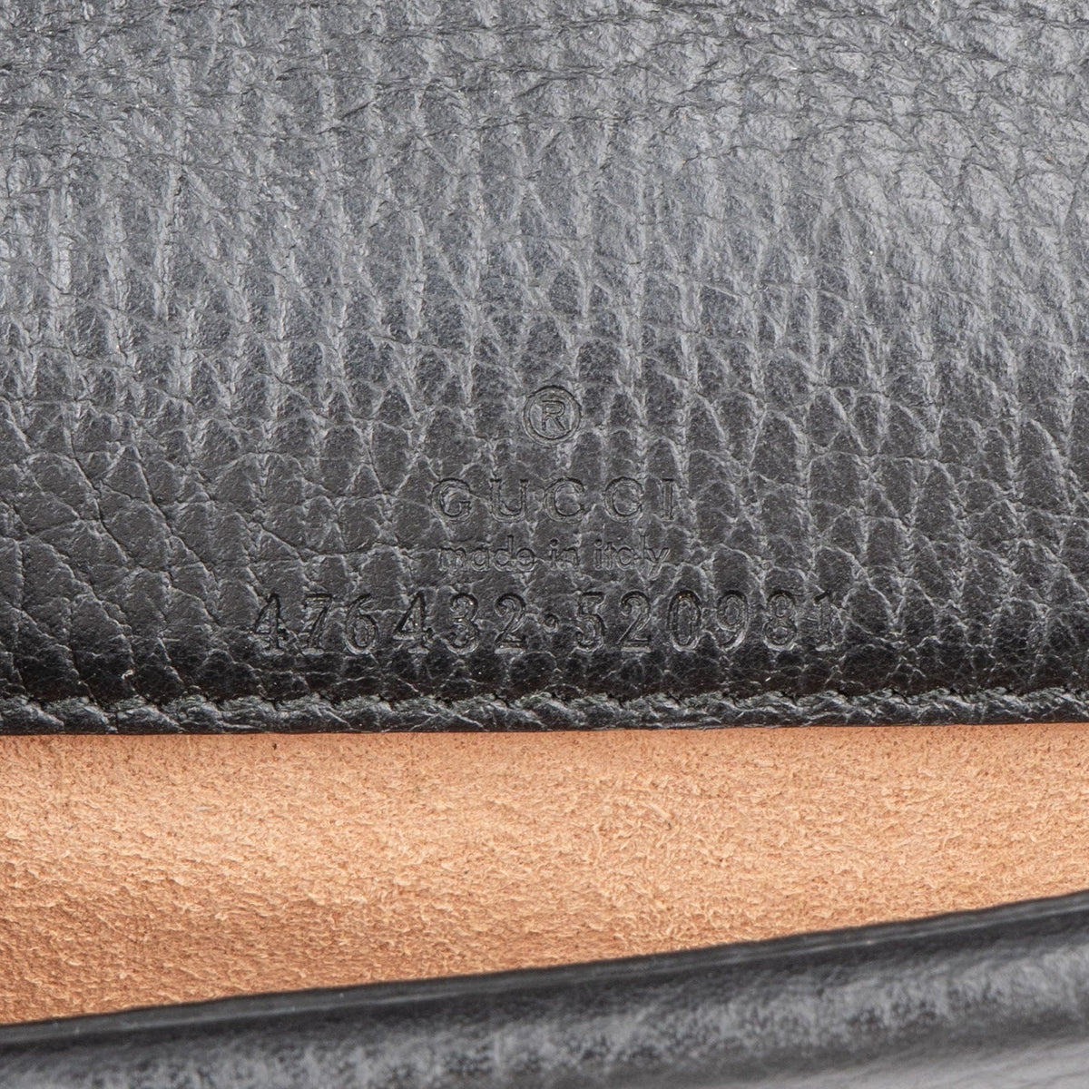 Gucci Grained Leather Dionysus Super Mini Crossbody Bag
