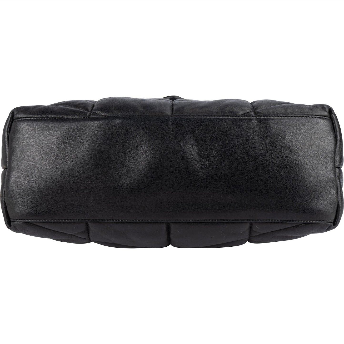 Saint Laurent Quilted Lambskin Medium Puffer Crossbody Bag