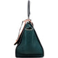 Celine Trapeze aus dreifarbigem Leder und Ponyfell – Ansicht 6