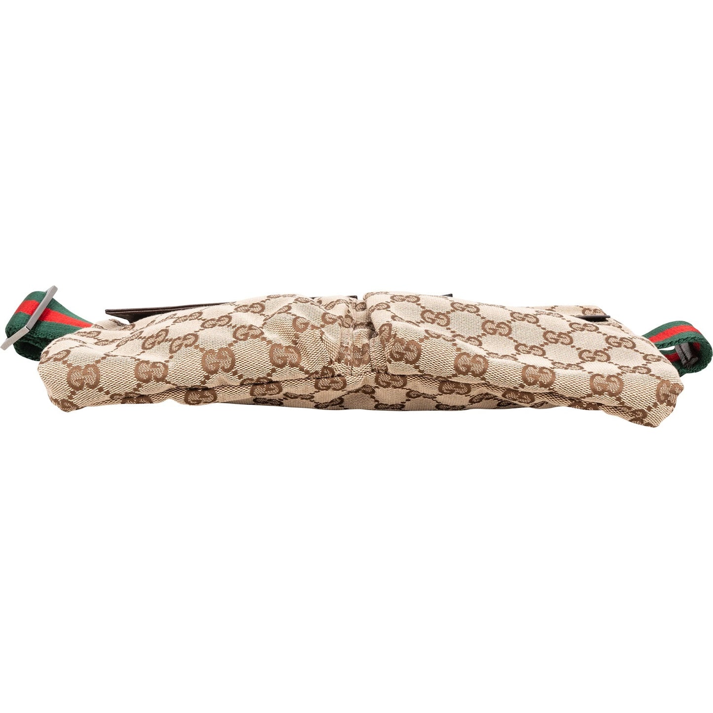 Gucci Multicolor Leather GG Canvas Belt Crossbody Bag