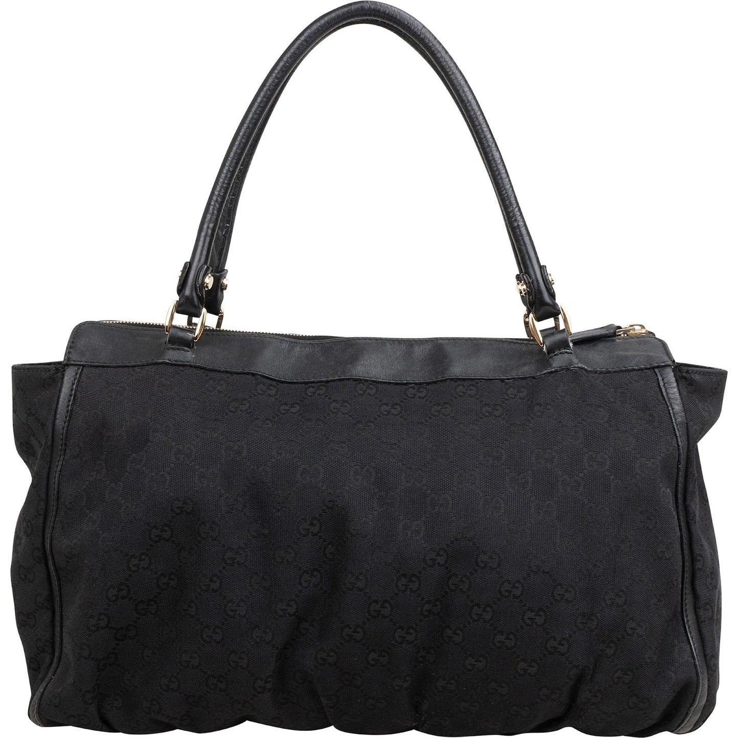 Gucci Monogram GG Canvas Abbey D-Ring Large Tote Shoulder Bag