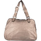 Christian Dior Metallic Leather Gaucho Saddle Handbag