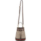 Gucci Monogram GG Supreme Ophidia Bucket Crossbody Bag