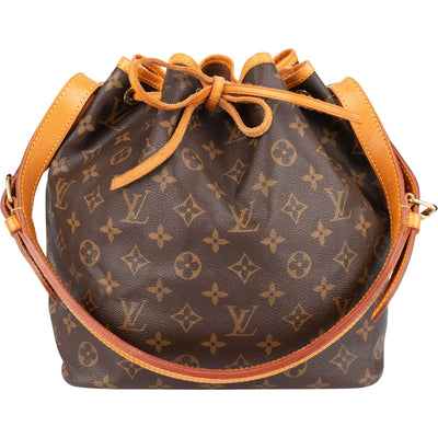 Louis Vuitton Monogram Canvas Sac Noé Petit Shoulder Bag