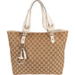 Gucci Monogram GG Canvas Horsebit Handbag