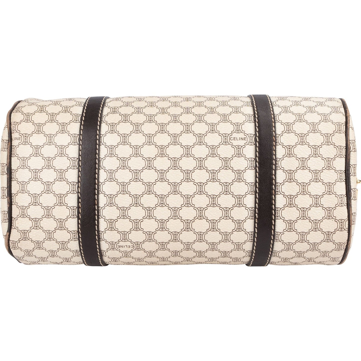 Celine Macadam Monogram Small Boston Handbag