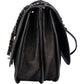 Chanel Quilted Leather Half Moon Single Flap Crossbody Bag