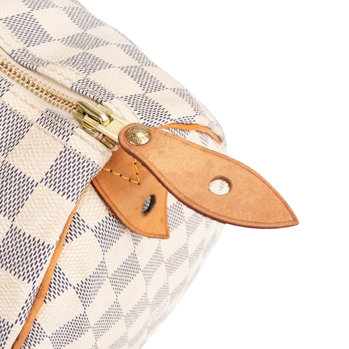 Louis Vuitton Speedy 35 aus Damier Azur Canvas – Ansicht 7