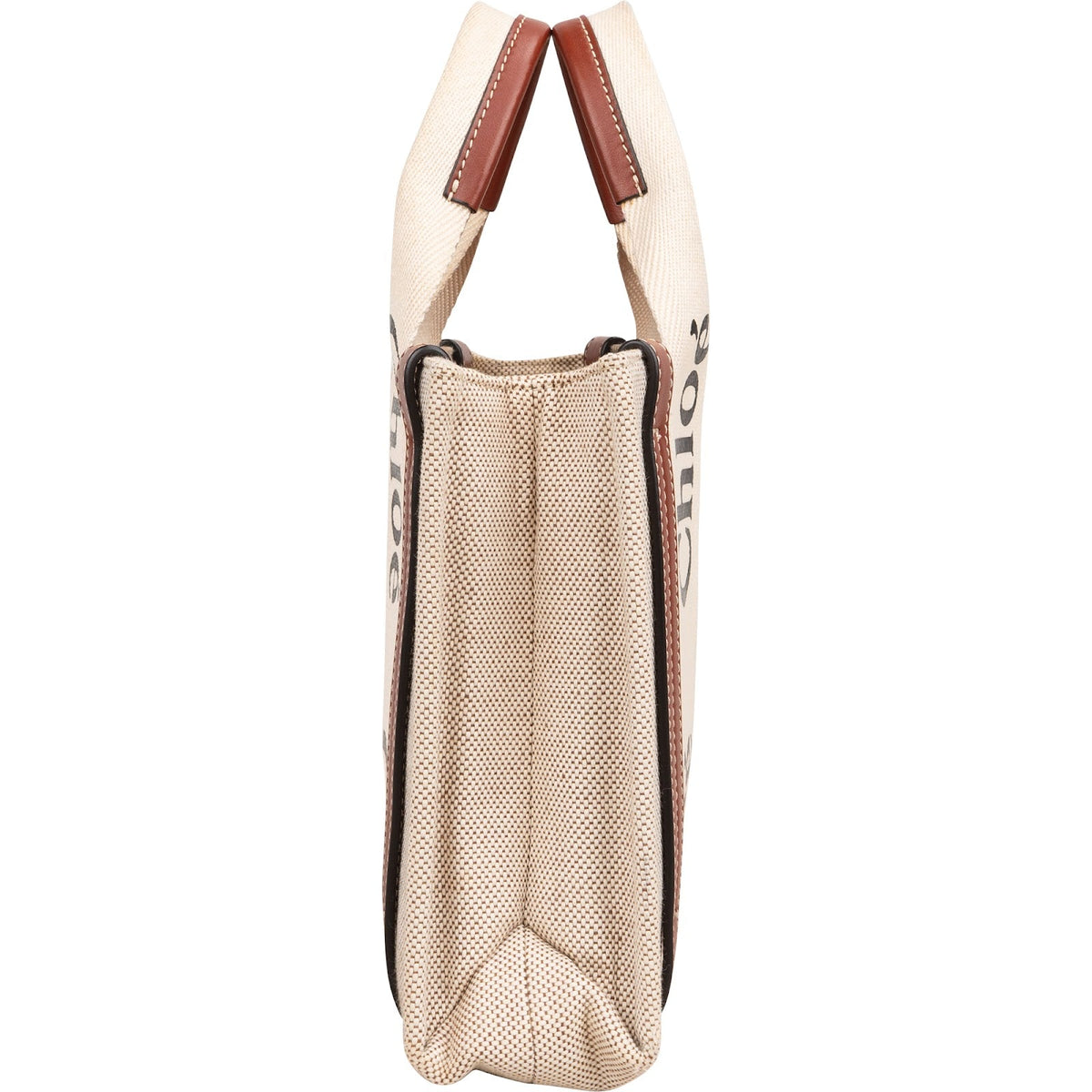 Chloé Canvas Small Woody Tote Handbag