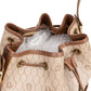 Christian Dior Honeycomb Monogram Bucket Crossbody Bag