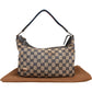 Gucci Monogram GG Canvas Pochette Shoulder Bag
