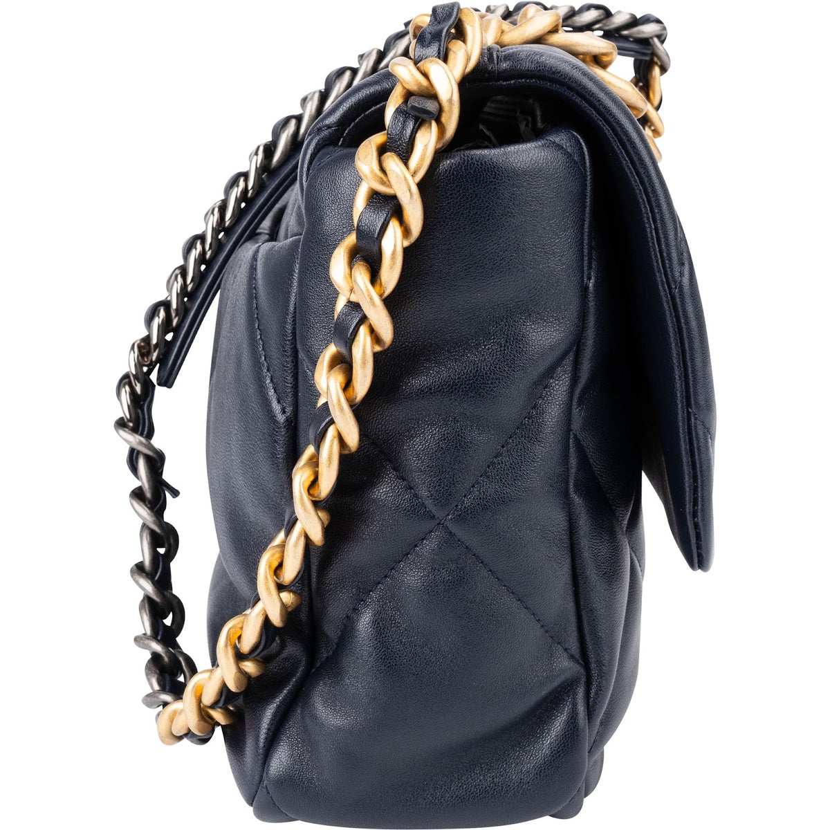 Chanel 19 Quilted Lambskin Large Crossbody Bag