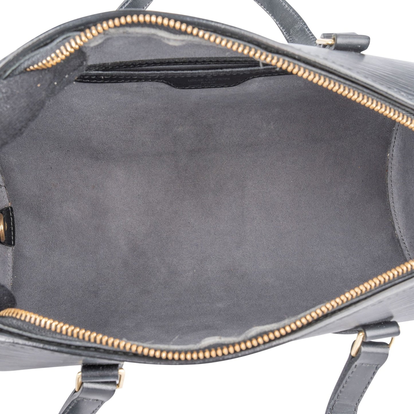 Louis Vuitton Noir Epi Leather Soufflot Set Handbag