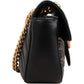 Gucci Red Leather GG Marmont Flap Crossbody Bag