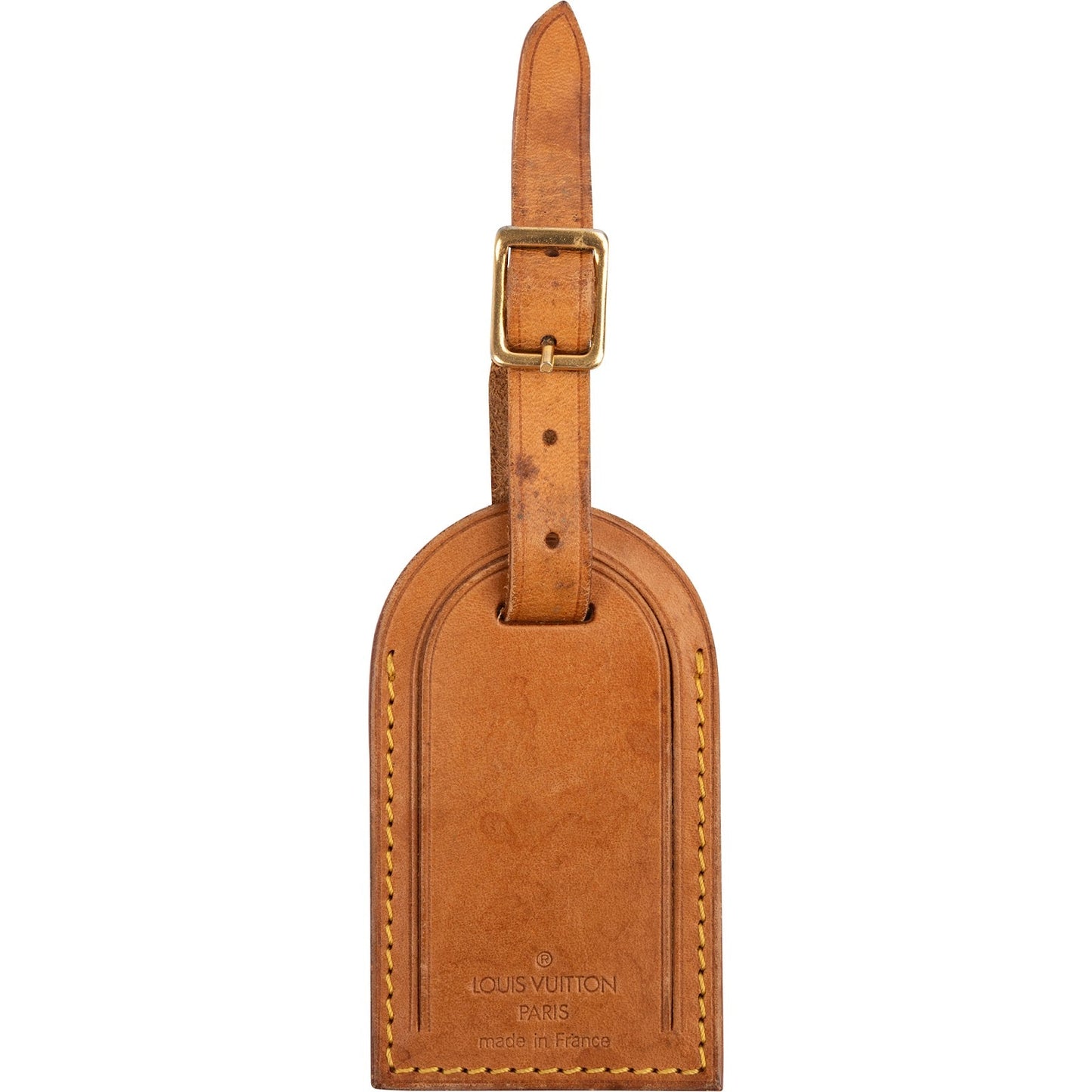 Louis Vuitton Vachetta Leather Luggage Tag