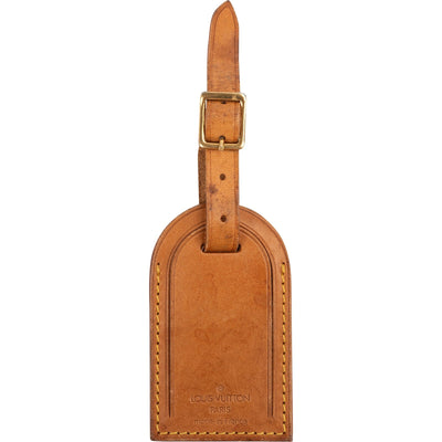 Louis Vuitton Vachetta Leather Luggage Tag