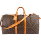 Louis Vuitton Monogram Canvas Keepall 55 Bandoulière Travel Bag