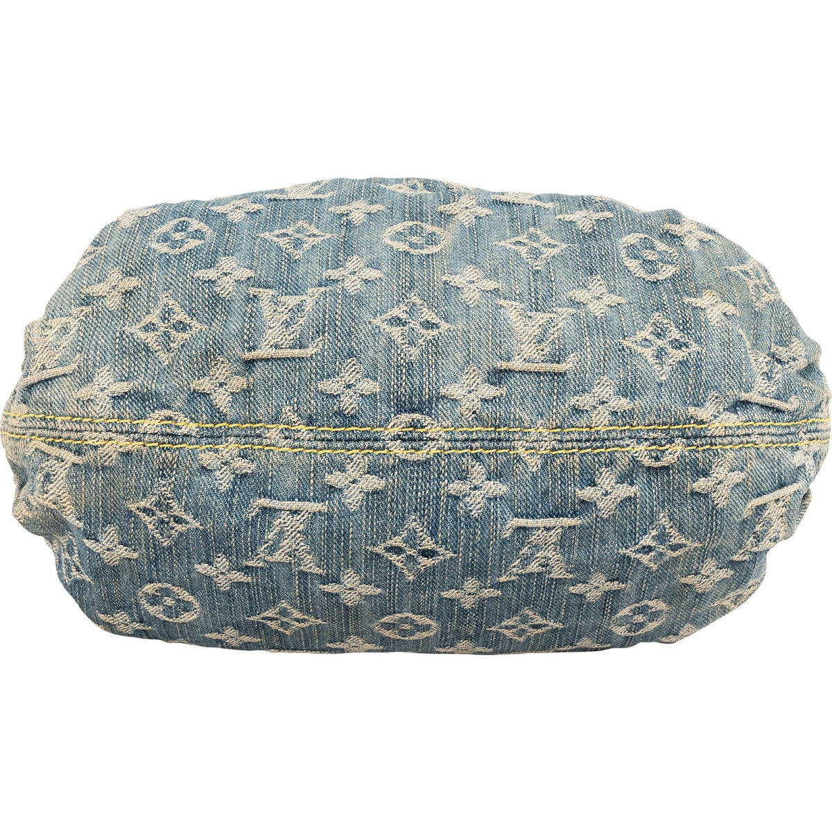 Louis Vuitton Monogram Denim Pleaty Handbag