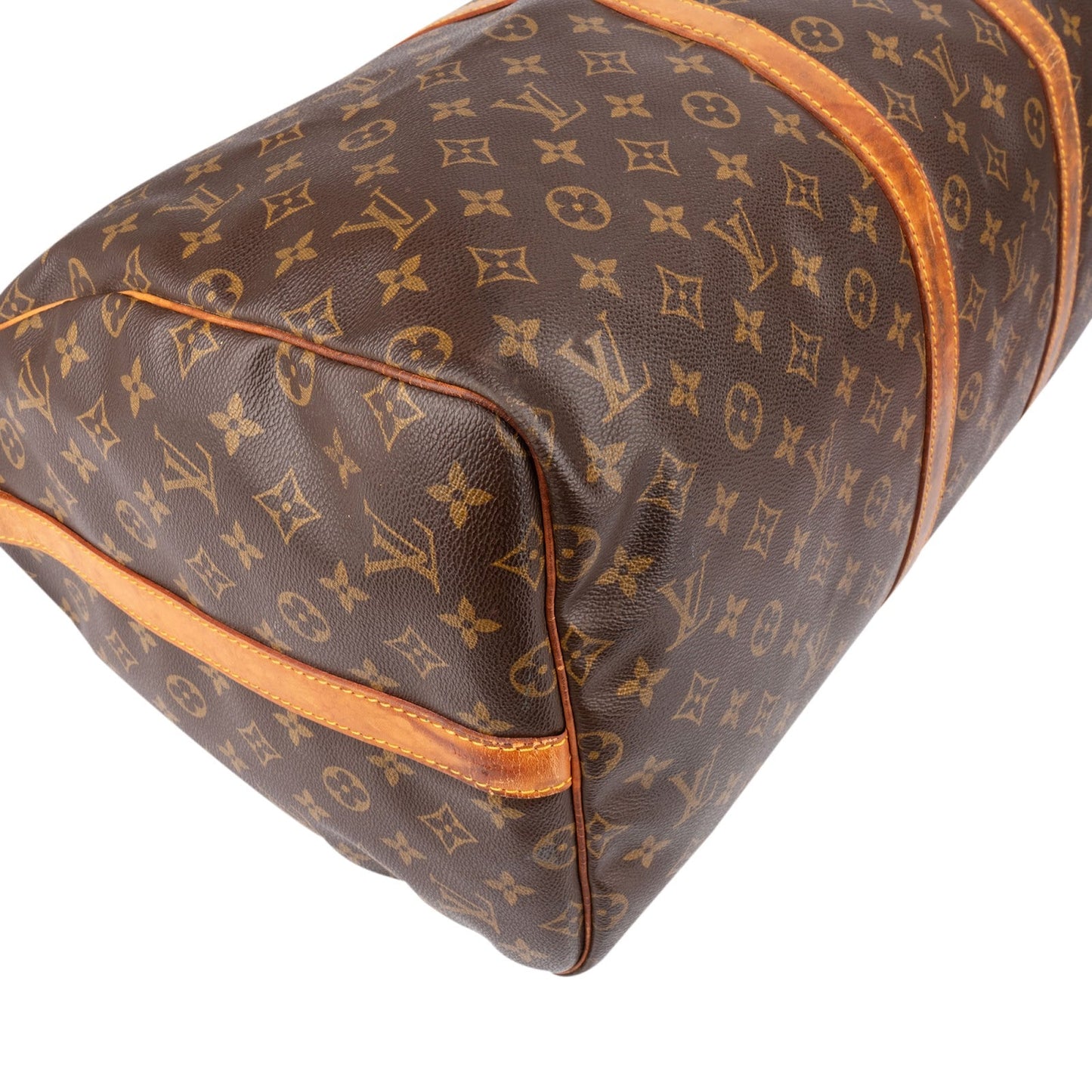 Louis Vuitton Monogram Canvas Keepall 55 Bandoulière Travel Bag