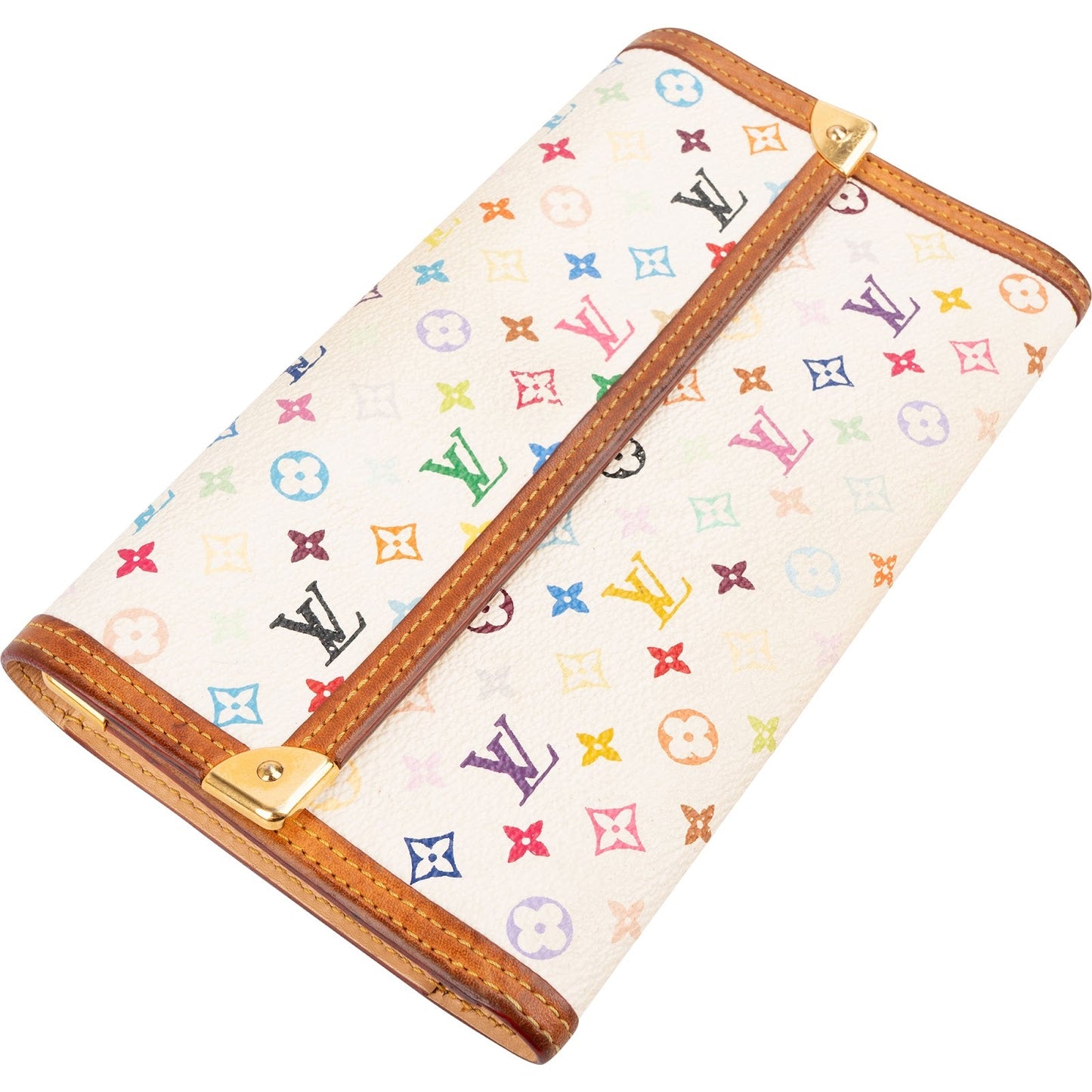 Louis Vuitton Monogram Murakami Multicolor Porte-Tresor International Wallet