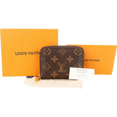 Louis Vuitton Monogram Canvas Zippy Coin Wallet