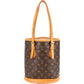Louis Vuitton Monogram Canvas Bucket PM Shoulder Bag