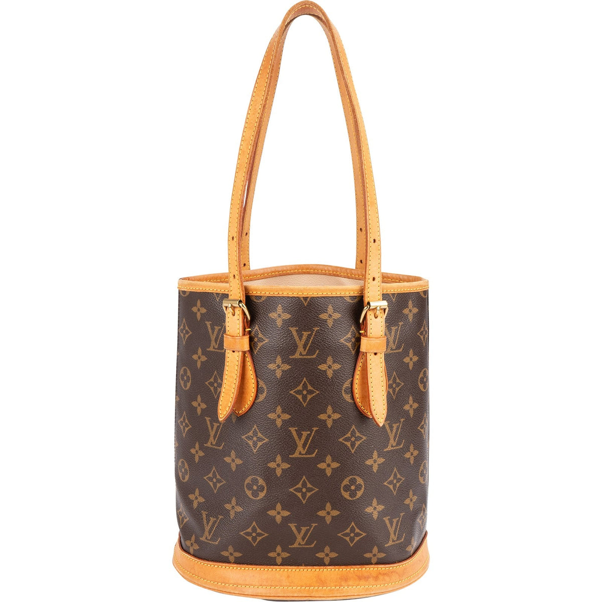 Louis Vuitton Monogram Canvas Bucket PM Shoulder Bag