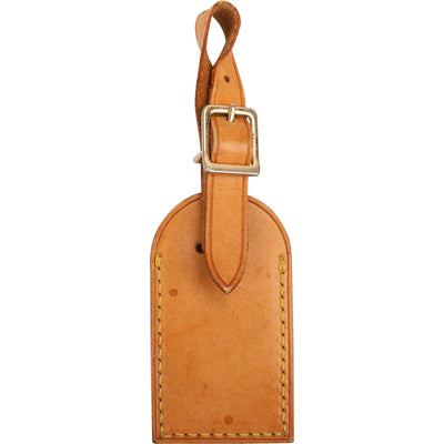 Louis Vuitton Vachetta Leather Luggage Tag