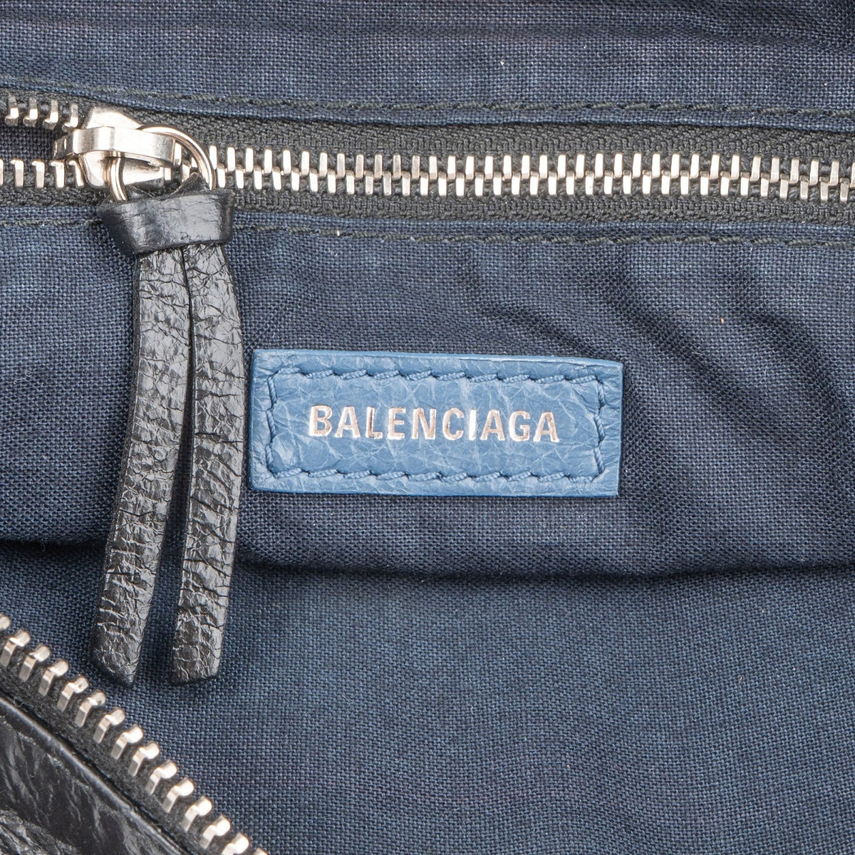 Balenciaga Black Arena Leather City Handbag