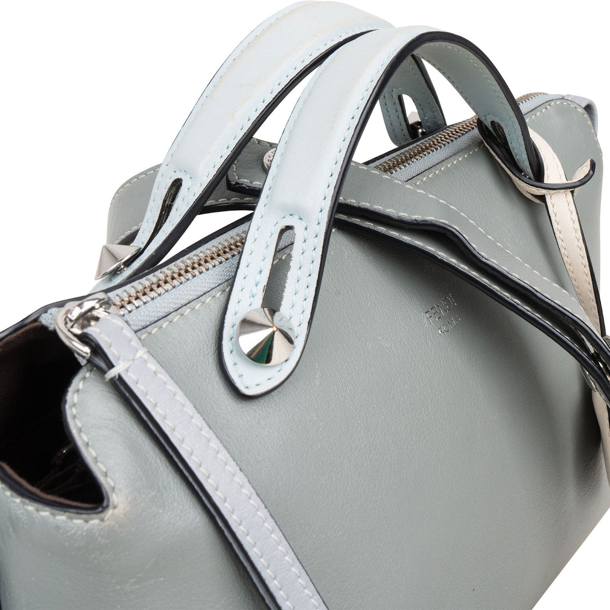 Fendi By The Way Boston aus Leder – Ansicht 3