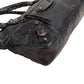Balenciaga Black Leather Classic City Bag Handbag