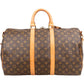 Louis Vuitton Monogram Canvas Keepall 45 Bandoulière Travel Bag