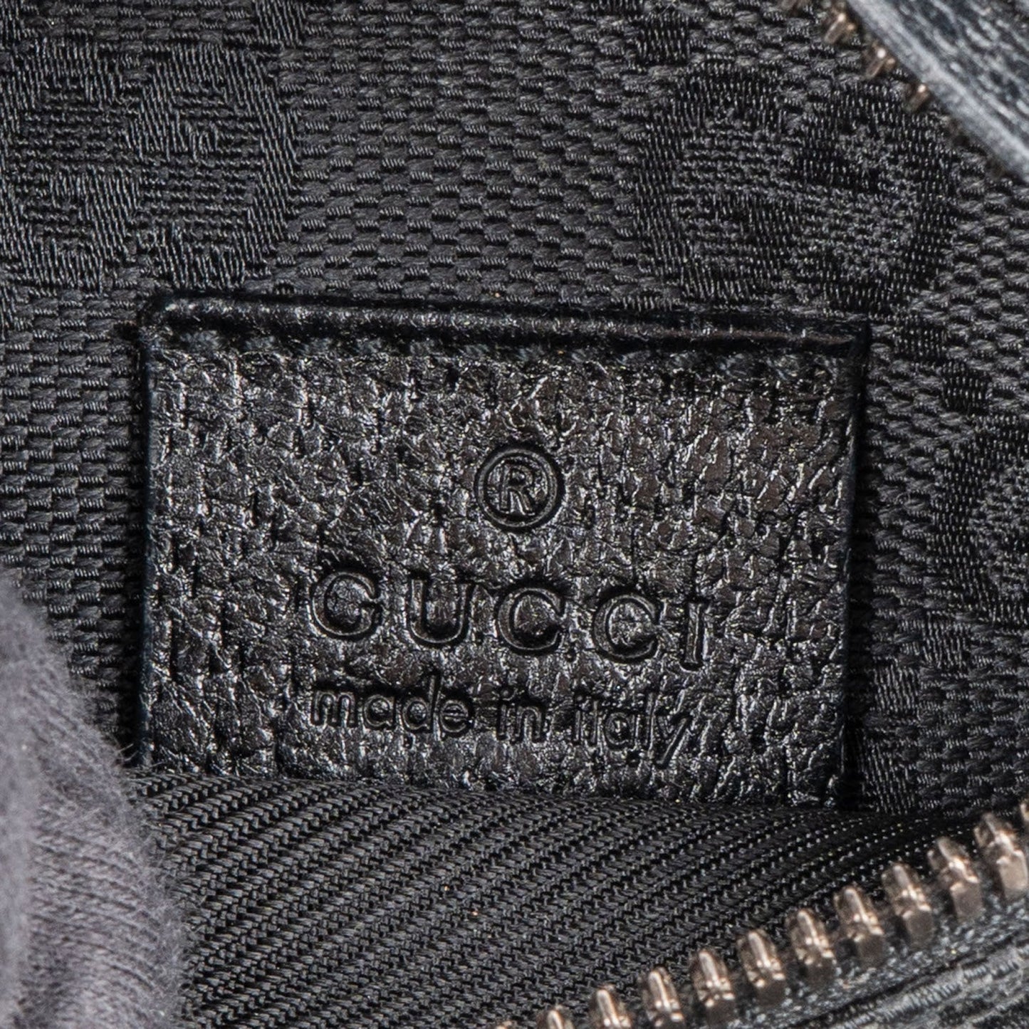 Gucci Monogram GG Belt Crossbody Bag