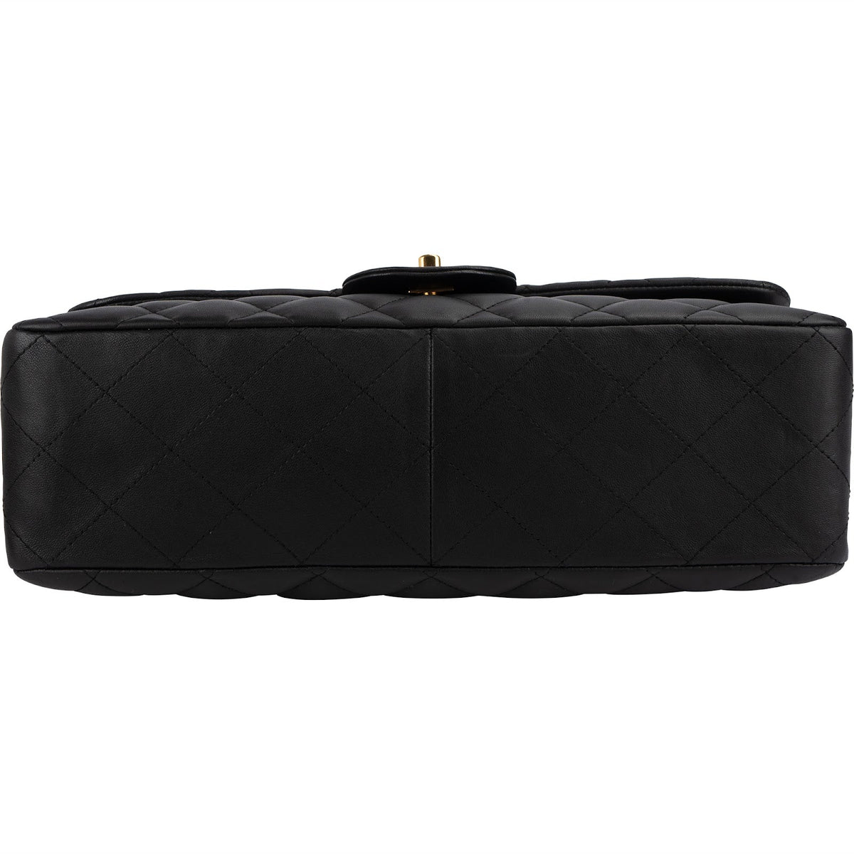 Chanel Quilted Lambskin Jumbo Single Flap Shoulder Crossbody Bag