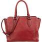Prada Red Vitello Daino Leather Tote Handbag