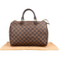 Louis Vuitton Monogram Damier Ebene Speedy 30 Handbag