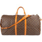 Louis Vuitton Monogram Canvas Keepall 60 Bandoulière Travel Bag