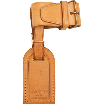 Louis Vuitton Vachetta Leather Luggage Tag Set