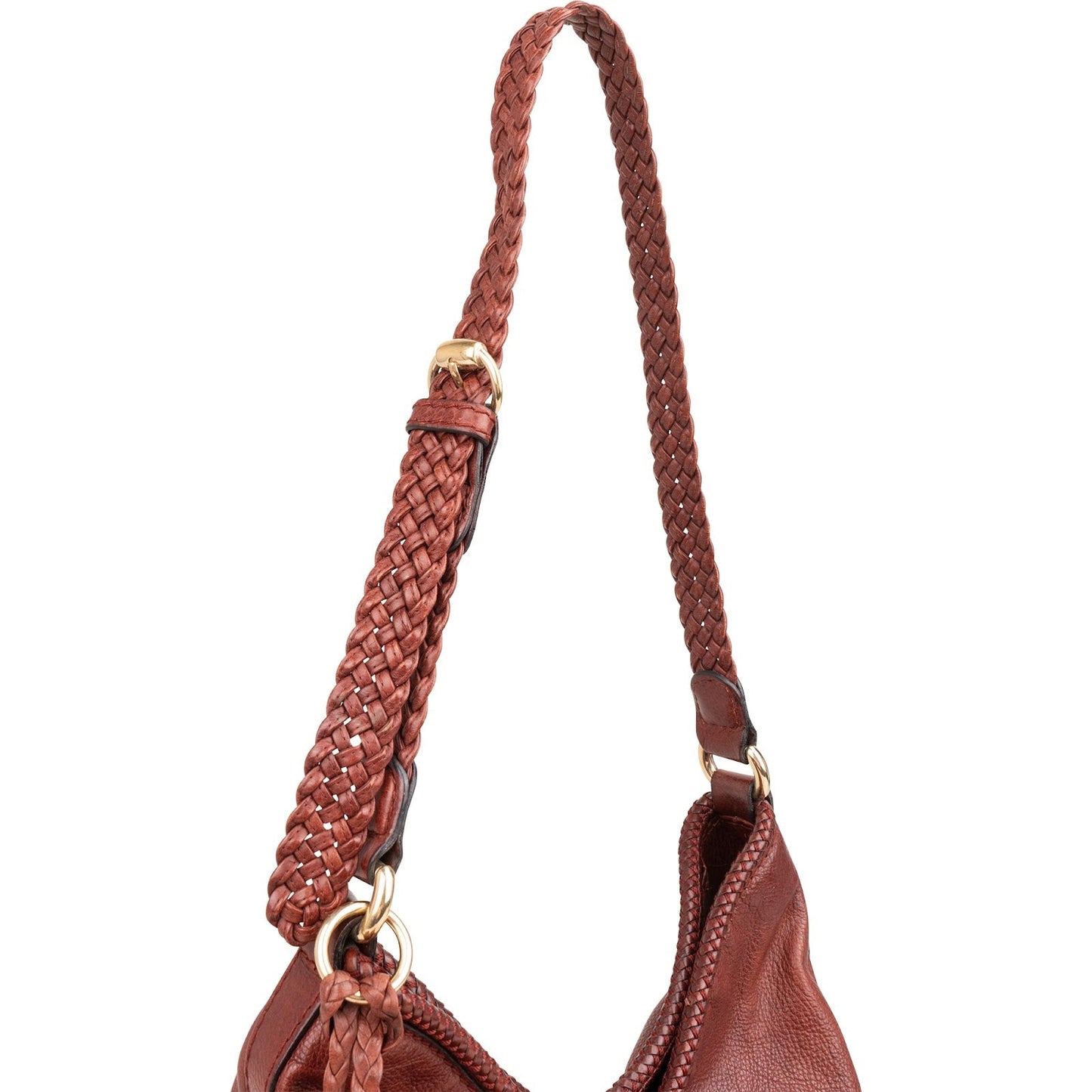 Gucci Leather Marrakech Braided Tassel Shoulder Bag