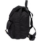 Prada Black Nylon Triangle Backpack