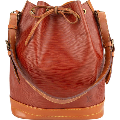 Louis Vuitton Bicolor Epi Leather Sac Noé Grande Shoulder Bag